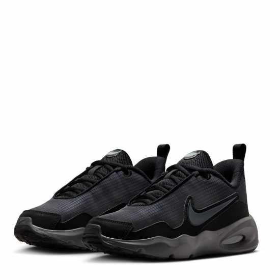 Nike Юношески Обувки Air Max Nova Shoes Juniors Triple Black 