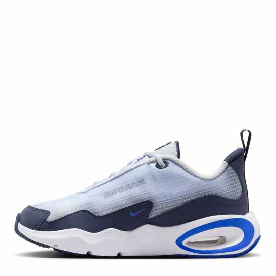 Детски маратонки Nike Юношески Обувки Air Max Nova Shoes Juniors Сиво/Синьо Nike Юношески Обувки Air Max Nova Shoes Juniors Сиво/Синьо Детски маратонки