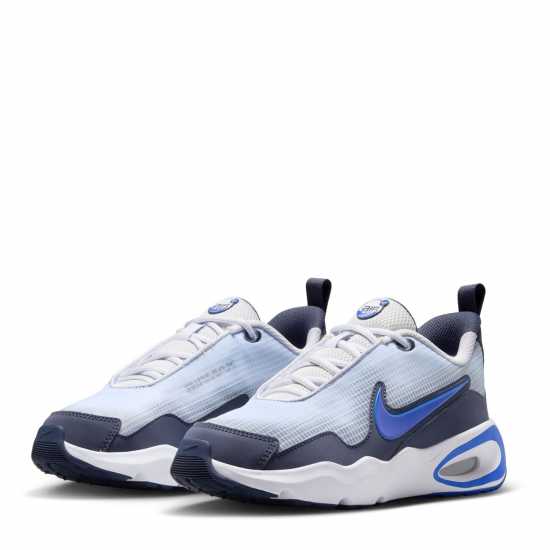 Детски маратонки Nike Юношески Обувки Air Max Nova Shoes Juniors Сиво/Синьо Nike Юношески Обувки Air Max Nova Shoes Juniors Сиво/Синьо Детски маратонки