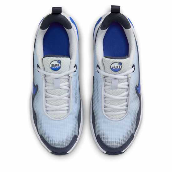 Детски маратонки Nike Юношески Обувки Air Max Nova Shoes Juniors Сиво/Синьо Nike Юношески Обувки Air Max Nova Shoes Juniors Сиво/Синьо Детски маратонки