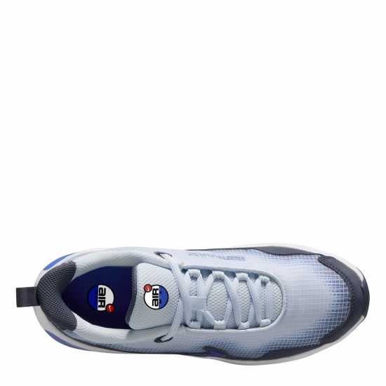 Детски маратонки Nike Юношески Обувки Air Max Nova Shoes Juniors Сиво/Синьо Nike Юношески Обувки Air Max Nova Shoes Juniors Сиво/Синьо Детски маратонки