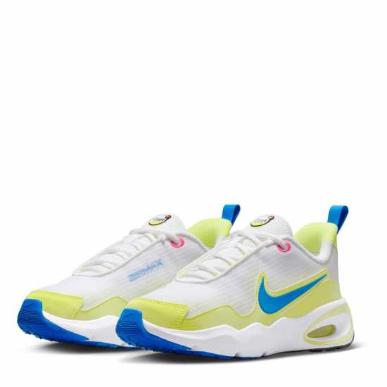 Детски маратонки Nike Юношески Обувки Air Max Nova Shoes Juniors Бяло/Синьо/Лимон Nike Юношески Обувки Air Max Nova Shoes Juniors Бяло/Синьо/Лимон Детски маратонки