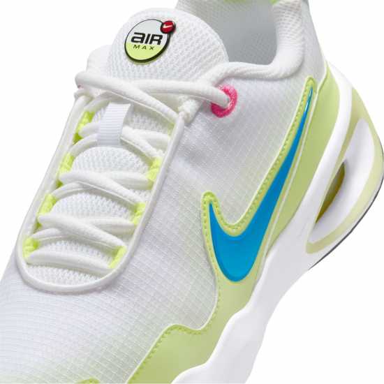 Детски маратонки Nike Юношески Обувки Air Max Nova Shoes Juniors Бяло/Синьо/Лимон Nike Юношески Обувки Air Max Nova Shoes Juniors Бяло/Синьо/Лимон Детски маратонки