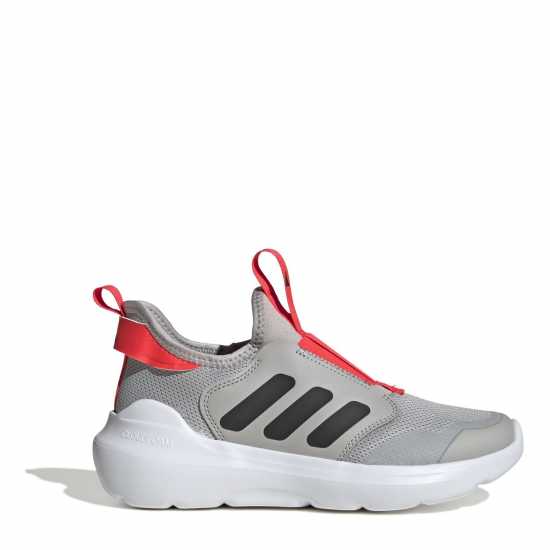 Adidas Юношески Обувки Tensaur Comfort Shoes Juniors Сиво/червено Adidas Юношески Обувки Tensaur Comfort Shoes Juniors Сиво/червено