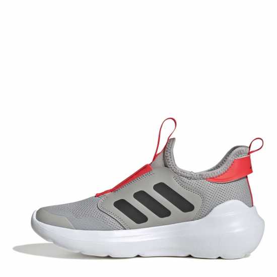 Adidas Юношески Обувки Tensaur Comfort Shoes Juniors Сиво/червено Adidas Юношески Обувки Tensaur Comfort Shoes Juniors Сиво/червено