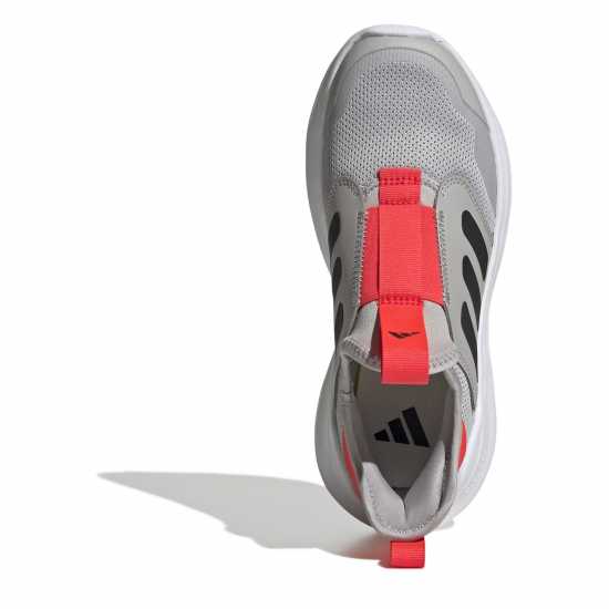 Adidas Юношески Обувки Tensaur Comfort Shoes Juniors Сиво/червено Adidas Юношески Обувки Tensaur Comfort Shoes Juniors Сиво/червено