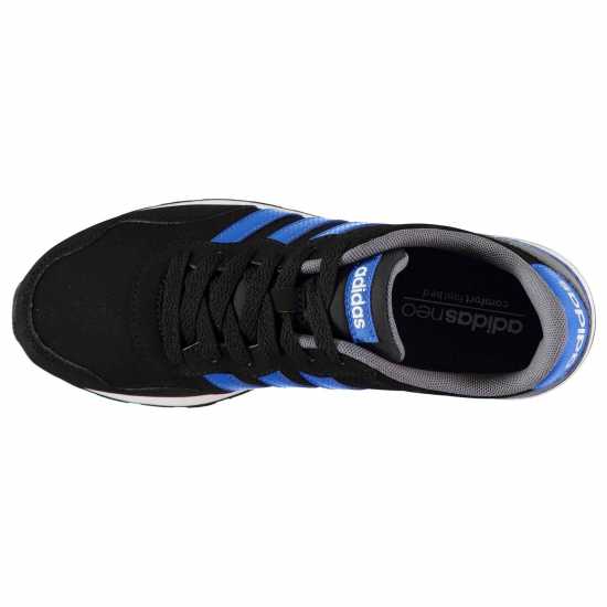 Adidas Маратонки За Момчета Jogger Nubuck Junior Boys Trainers Black/Blue/Wht - Детски маратонки