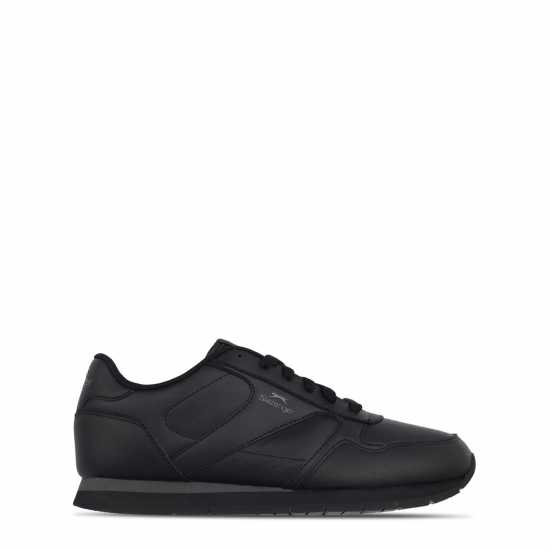 Slazenger Classic Trainers Juniors Черно/Тъмно сиво Детски маратонки