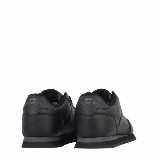 Slazenger Classic Trainers Juniors Черно/Тъмно сиво Детски маратонки