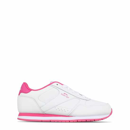 Детски маратонки Slazenger Classic Trainers Juniors Бяло/Церизе Slazenger Classic Trainers Juniors Бяло/Церизе Детски маратонки