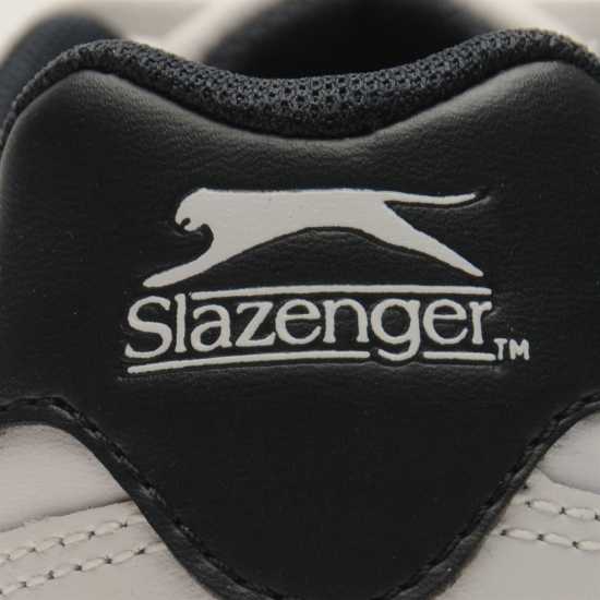 Slazenger Класически Мъжки Маратонки Classic Junior Trainers White/Navy Детски маратонки