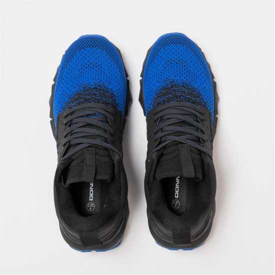 Donnay Knit Runner Junior Black/Royal 