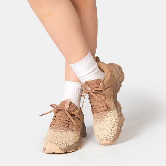 Donnay Knit Runner Junior Sand/Beige Donnay Knit Runner Junior Sand/Beige