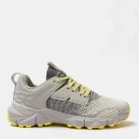 Donnay Knit Runner Junior Light Grey/Yllw 