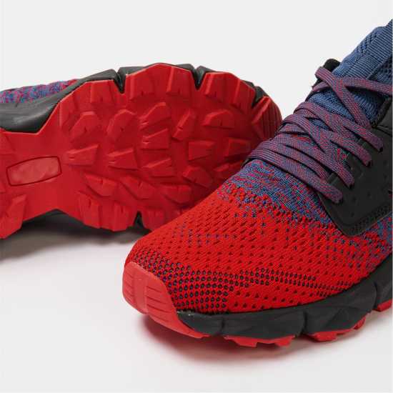 Donnay Knit Runner Junior Black/Red Donnay Knit Runner Junior Black/Red