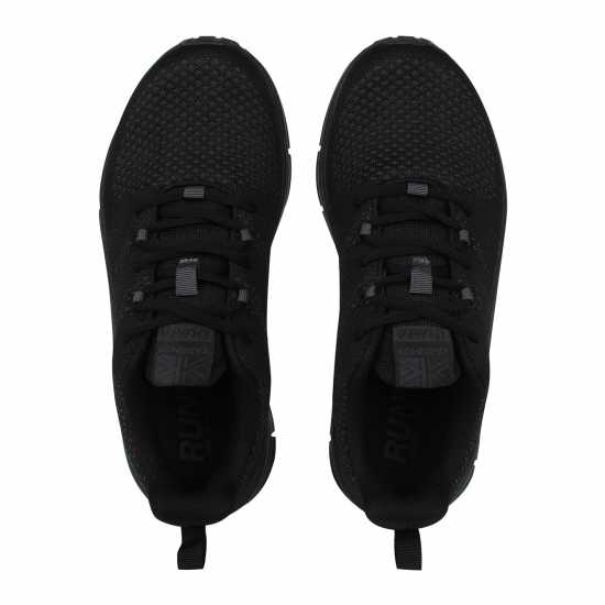 Karrimor Юношески Обувки Duma 6 Running Shoes Junior Boy Черно/Черно Детски маратонки