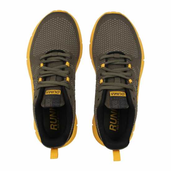 Karrimor Юношески Обувки Duma 6 Running Shoes Junior Boy Хаки/Жълто Детски маратонки