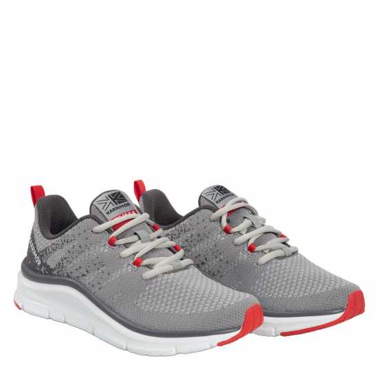 Karrimor Duma 6 Junior Boy Running Shoes Grey/Red Детски маратонки