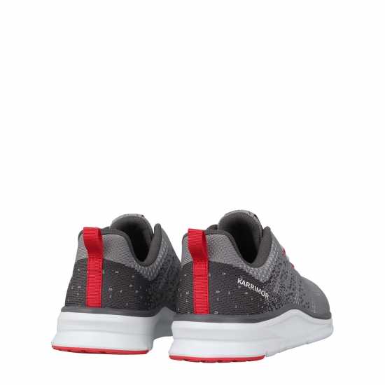 Karrimor Duma 6 Junior Boy Running Shoes Grey/Red Детски маратонки