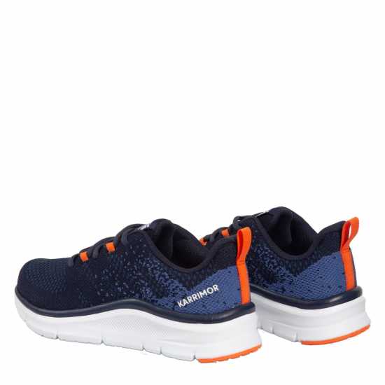 Karrimor Duma 6 Junior Boy Running Shoes Navy/Orange - Детски маратонки