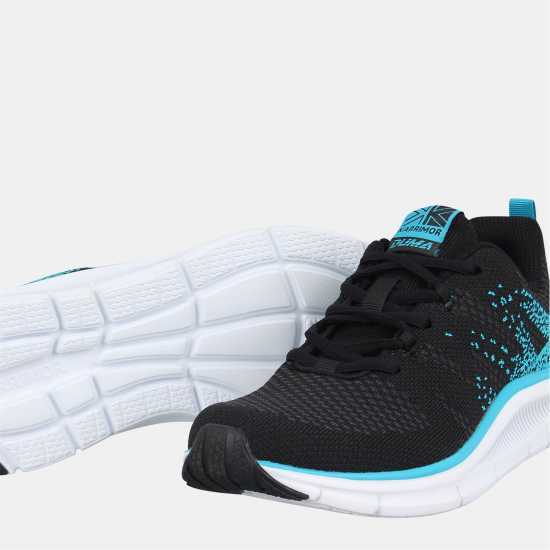 Karrimor Юношески Обувки Duma 6 Running Shoes Junior Boy Black/Cyan 