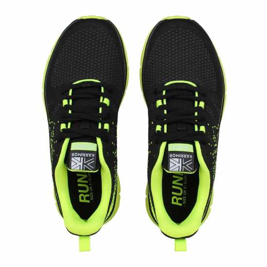 Karrimor Юношески Обувки Duma 6 Running Shoes Junior Boy Черно/Лайм Детски маратонки