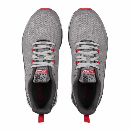 Karrimor Юношески Обувки Duma 6 Running Shoes Junior Boy Сиво/червено Детски маратонки