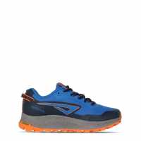 Karrimor Tempo Trail Trainers Boys Синьо/Оранжево Детски маратонки