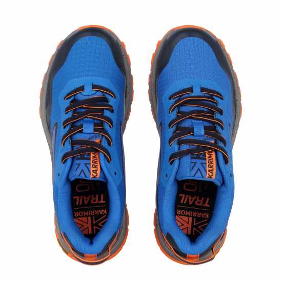 Детски маратонки Karrimor Tempo Trail Trainers Boys Синьо/Оранжево Karrimor Tempo Trail Trainers Boys Синьо/Оранжево Детски маратонки