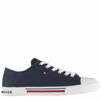 Tommy Hilfiger Ниски Маратонки Tommy Canvas Low Trainers Blue 800 