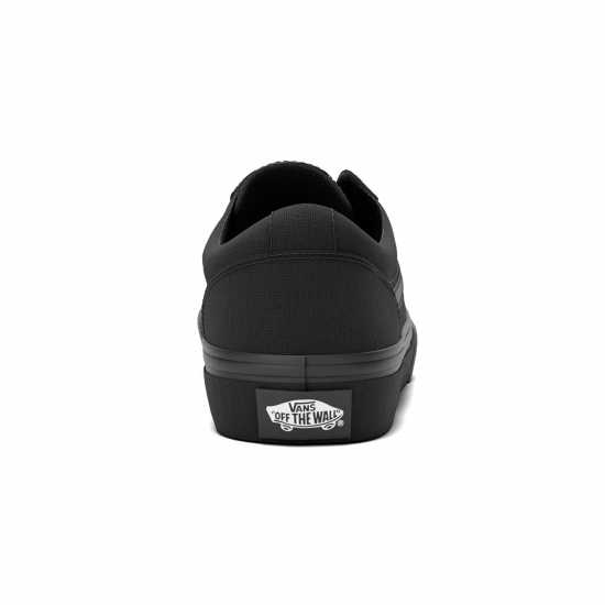 Vans Ward Canvas Trainers Juniors Черно/Черно Детски маратонки