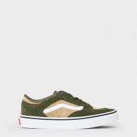 Vans Kids' Rowley Classic Grape Leaf Canvas Trainers  