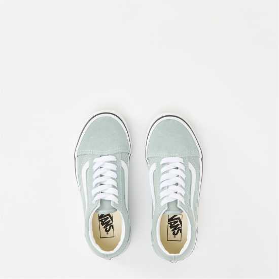 Vans Юношески Обувки Old Skool Shoes Junior Pure Grey EPO Vans Юношески Обувки Old Skool Shoes Junior Pure Grey EPO