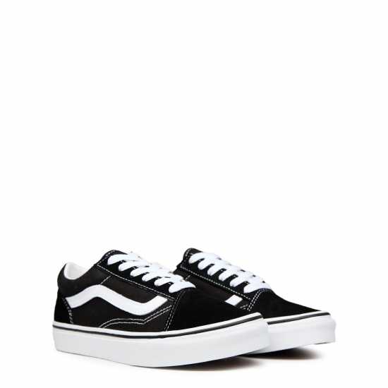 Vans Юношески Обувки Old Skool Shoes Junior Black/White Vans Юношески Обувки Old Skool Shoes Junior Black/White