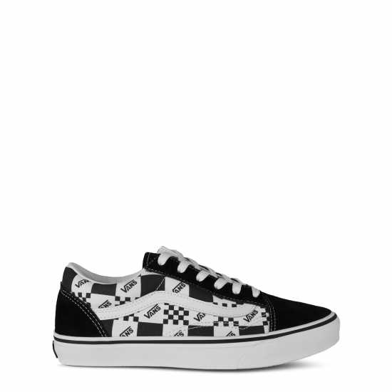 Vans Юношески Обувки Old Skool Shoes Junior Black/White Vans Юношески Обувки Old Skool Shoes Junior Black/White