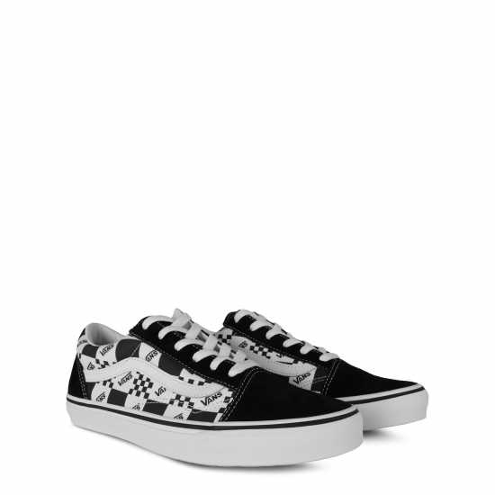 Vans Юношески Обувки Old Skool Shoes Junior Black/White Vans Юношески Обувки Old Skool Shoes Junior Black/White