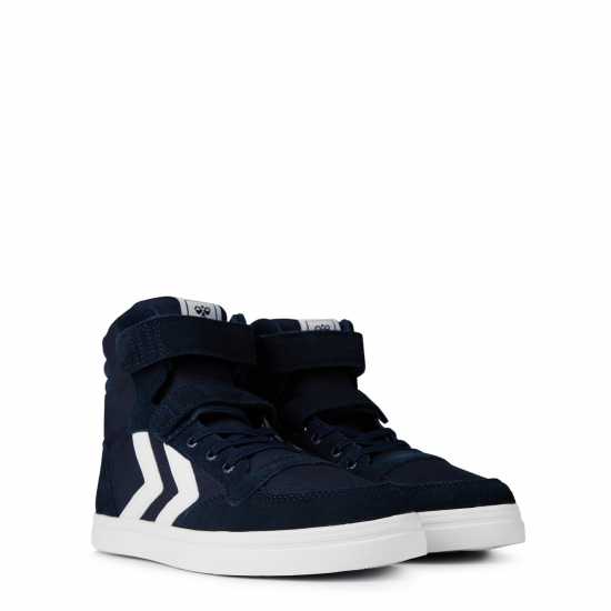 Детски маратонки Hummel Slimmer Stadil High Sneaker Juniors Hummel Slimmer Stadil High Sneaker Juniors Детски маратонки
