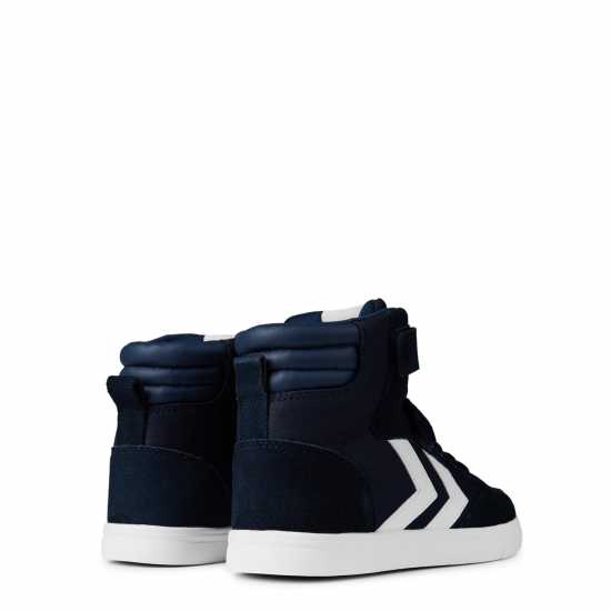Детски маратонки Hummel Slimmer Stadil High Sneaker Juniors Hummel Slimmer Stadil High Sneaker Juniors Детски маратонки
