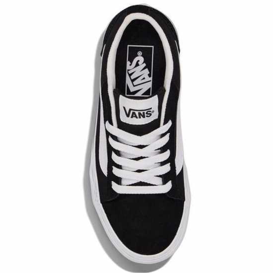 Vans Vero Ls Juniors Black/White 
