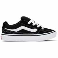 Vans Caldrone Juniors Black/White 