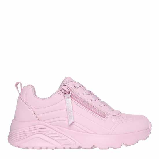 Детски маратонки Skechers Monochromatic Lace Up Sneaker W Qua Low-Top Trainers Girls Pink Skechers Monochromatic Lace Up Sneaker W Qua Low-Top Trainers Girls Pink Детски маратонки