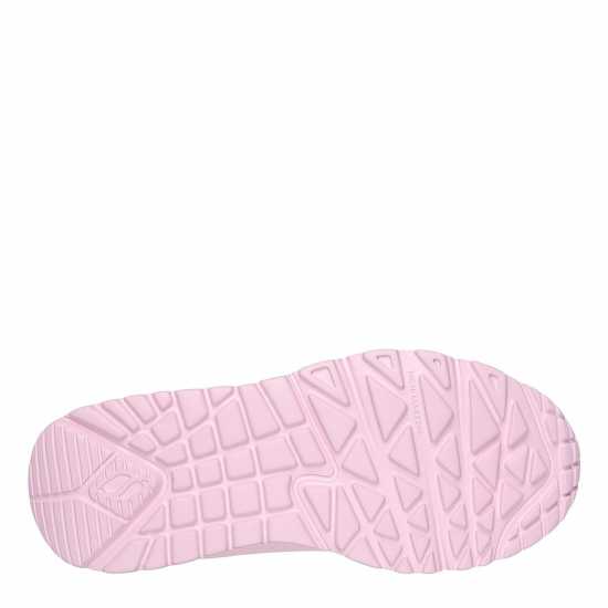 Детски маратонки Skechers Monochromatic Lace Up Sneaker W Qua Low-Top Trainers Girls Pink Skechers Monochromatic Lace Up Sneaker W Qua Low-Top Trainers Girls Pink Детски маратонки