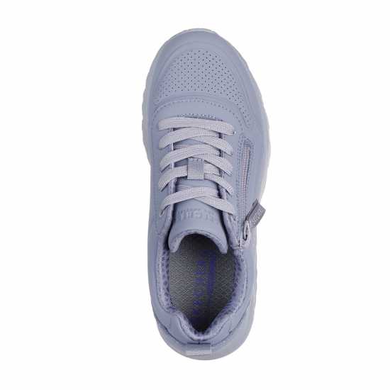 Детски маратонки Skechers Monochromatic Lace Up Sneaker W Qua Low-Top Trainers Girls Blue Skechers Monochromatic Lace Up Sneaker W Qua Low-Top Trainers Girls Blue Детски маратонки