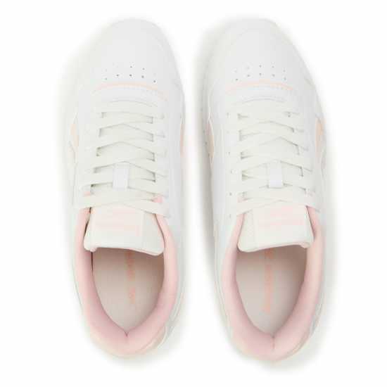 Reebok Classic Low-Top Trainers White/Pink Reebok Classic Low-Top Trainers White/Pink