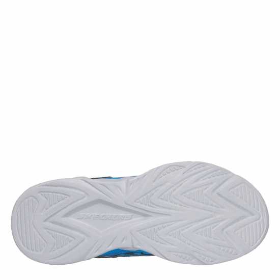Skechers Lighted Gore & Strap Sneaker W 3D P Light Up Trainers Boys Синьо/Морско синьо 