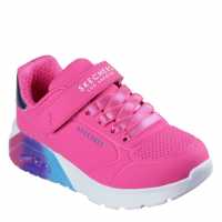Skechers Маратонки Gore & Strap Embossed Sneaker W Met Court Trainers Girls Розово/Многоцветно 