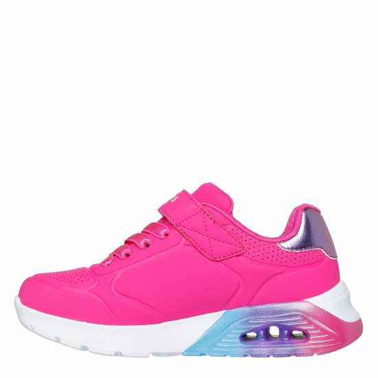 Skechers Маратонки Gore & Strap Embossed Sneaker W Met Court Trainers Girls Розово/Многоцветно Skechers Маратонки Gore & Strap Embossed Sneaker W Met Court Trainers Girls Розово/Многоцветно