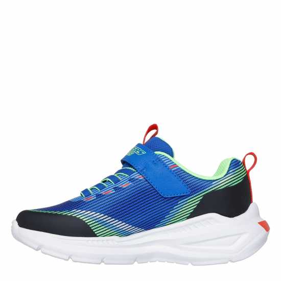 Skechers Lighted Gore & Strap Sneaker W Mids Light Up Trainers Boys Син/Многоцветно 