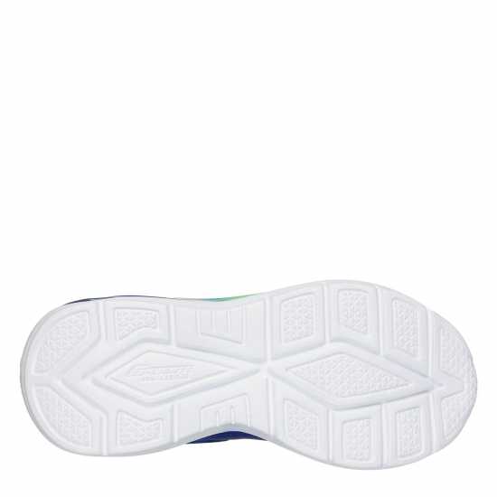 Skechers Lighted Gore & Strap Sneaker W Mids Light Up Trainers Boys Син/Многоцветно 