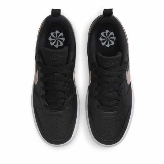Nike Court Borough Low 2 Se Big Kids' Shoes Черно/Бронз 